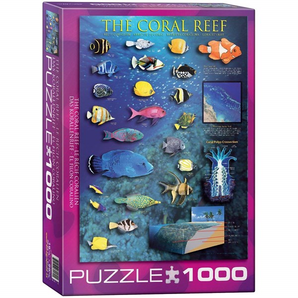 Eurographics (6000-1170) - "Korallenriff" - 1000 Teile Puzzle