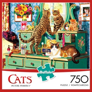 Buffalo Games (17082) - Steve Read: "Picture Purrfect" - 750 Teile Puzzle