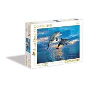 Clementoni (30139) - "Dolphin" - 500 Teile Puzzle