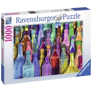 Ravensburger (19727) - Aimee Stewart: "Colorful Bottles" - 1000 Teile Puzzle