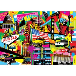 Buffalo Games (2724) - "Vivid America" - 300 Teile Puzzle