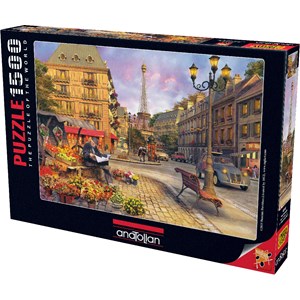 Anatolian (4542) - Dominic Davison: "Harmonie vor dem Eiffelturm" - 1500 Teile Puzzle