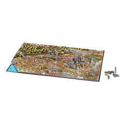 4D Cityscape (40082) - "Los Angeles" - 1400 Teile Puzzle