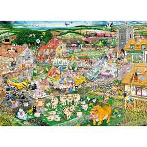 Gibsons (G7021) - Mike Jupp: "Ich liebe den Frühling" - 1000 Teile Puzzle