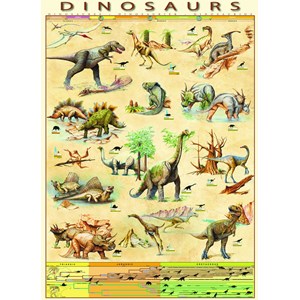Eurographics (6000-1005) - "Dinosaurier" - 1000 Teile Puzzle