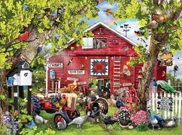 SunsOut (34995) - Lori Schory: "Pretty Boys" - 1000 Teile Puzzle