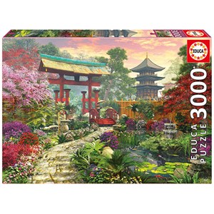 Educa (16019) - "Japanischer Garten" - 3000 Teile Puzzle