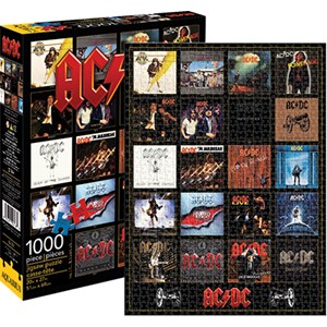 Aquarius (65251) - "AC/DC - Discography" - 1000 Teile Puzzle
