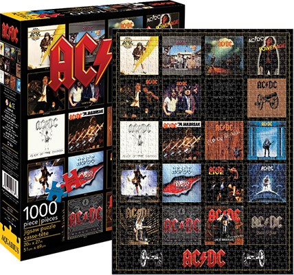 Aquarius (65251) - "AC/DC - Discography" - 1000 Teile Puzzle