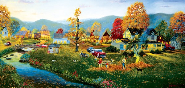 SunsOut (60233) - Dave Barnhouse: "Gartenarbeit" - 1000 Teile Puzzle