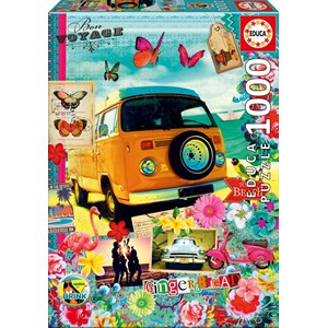 Educa (17103) - "Gute Reise" - 1000 Teile Puzzle