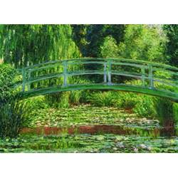 Eurographics (6000-0827) - Claude Monet: "Japanische Brücke" - 1000 Teile Puzzle