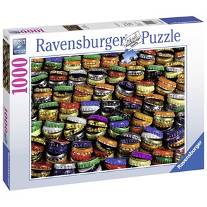 Ravensburger (19725) - "Bottlecap Hills" - 1000 Teile Puzzle
