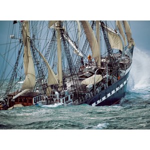 Clementoni (39350) - Philip Plisson: "Segelschulschiff Belem" - 1000 Teile Puzzle