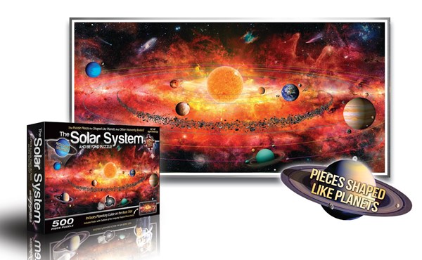 A Broader View (158A) - "The Solar System Puzzle" - 500 Teile Puzzle