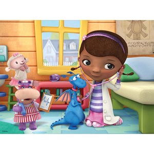 Ravensburger (10897) - "Doc Explains!" - 100 Teile Puzzle