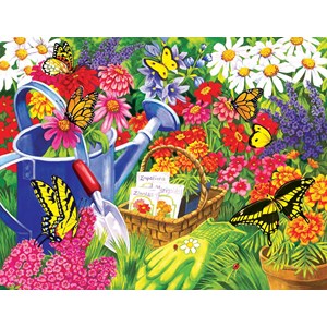 SunsOut (62902) - Nancy Wernersbach: "A Home for Butterflies" - 1000 Teile Puzzle