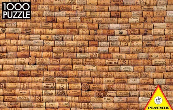 Piatnik (543647) - "Weinkorken" - 1000 Teile Puzzle