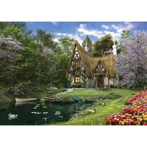 Anatolian (PER4900) - "Cottage im Frühling" - 3000 Teile Puzzle