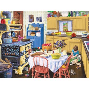 SunsOut (38827) - Joseph Burgess: "Nana's Kitchen" - 500 Teile Puzzle