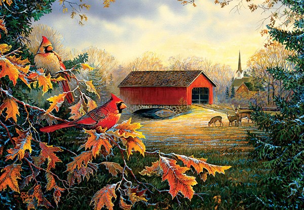 SunsOut (10480) - "Vogelzwitschern" - 2000 Teile Puzzle