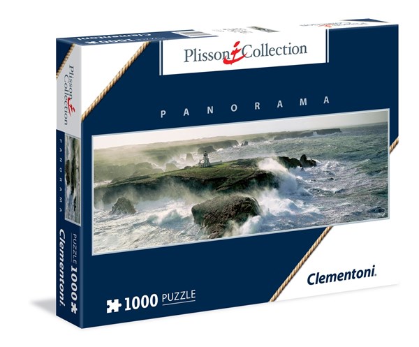 Clementoni (39353) - Philip Plisson: "Blast of Wind on the Pointe des Poulains" - 1000 Teile Puzzle
