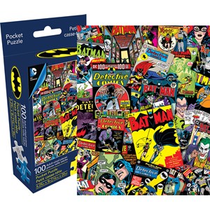Aquarius (61106) - "DC Comics Batman Collage (Mini)" - 100 Teile Puzzle