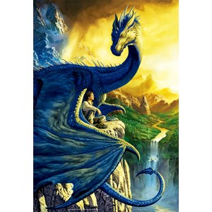 Educa (17311) - "Eragon und Saphira" - 500 Teile Puzzle