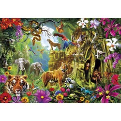 Buffalo Games (3775) - Ciro Marchetti: "Jungle Discovery" - 500 Teile Puzzle