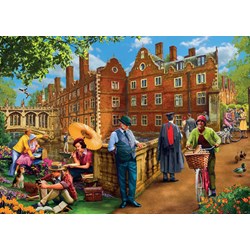 Falcon (11129) - "Ein Nachmittag in Cambridge" - 1000 Teile Puzzle