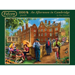 Falcon (11129) - "Ein Nachmittag in Cambridge" - 1000 Teile Puzzle