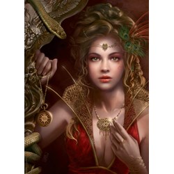 Heye (29614) - Cris Ortega: "Goldschmuck" - 1000 Teile Puzzle