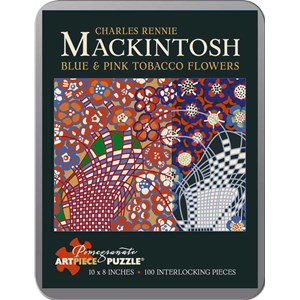 Pomegranate (AA795) - Charles Rennie Mackintosh: "Tabakpflanzen" - 100 Teile Puzzle