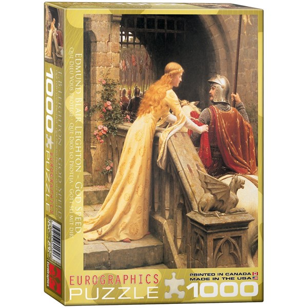 Eurographics (6000-0130) - Edmund Blair Leighton: "Gott sei mit dir" - 1000 Teile Puzzle
