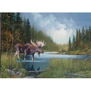 Cobble Hill (51841) - Douglas Laird: "Moose Lake" - 1000 Teile Puzzle