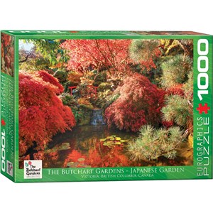 Eurographics (6000-0701) - "Japanese Garden" - 1000 Teile Puzzle