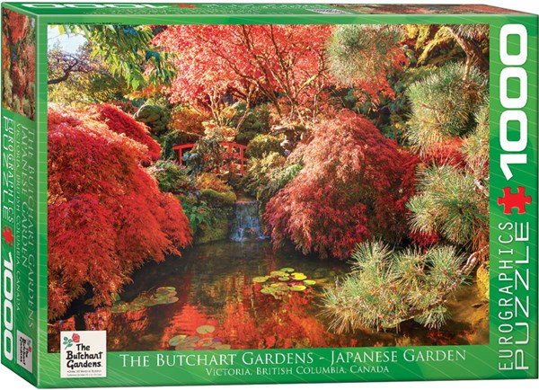 Eurographics (6000-0701) - "Japanese Garden" - 1000 Teile Puzzle