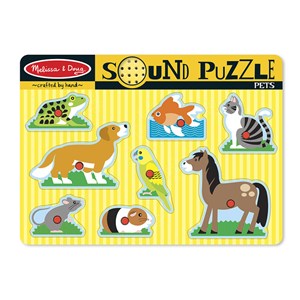 Melissa and Doug (730) - "Pets" - 8 Teile Puzzle