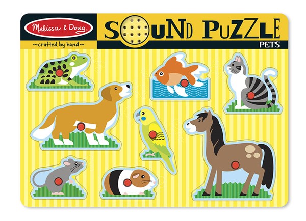 Melissa and Doug (730) - "Pets" - 8 Teile Puzzle
