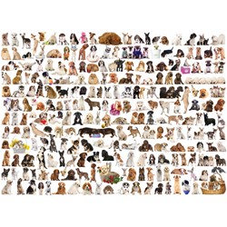 Eurographics (6000-0581) - "Hundewelt" - 1000 Teile Puzzle