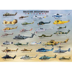 Eurographics (6000-0088) - "Militärhubschrauber" - 1000 Teile Puzzle