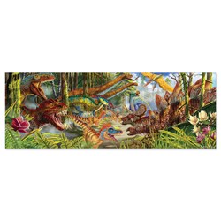 Melissa and Doug (8908) - "Dinosaur World" - 200 Teile Puzzle