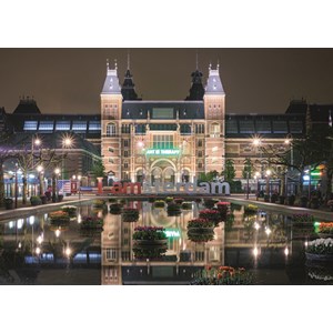 Jumbo (18351) - "Rijksmuseum in der Nacht" - 1000 Teile Puzzle