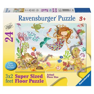 Ravensburger (05396) - "Junior Mermaid" - 24 Teile Puzzle
