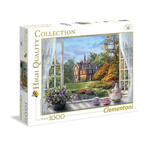 Clementoni (39318) - Dominic Davison: "A Cup of Tea?" - 1000 Teile Puzzle