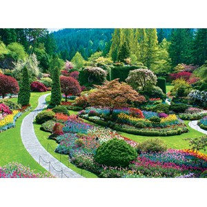 Eurographics (6000-0700) - "The Butchart Gardens Sunken Garden" - 1000 Teile Puzzle
