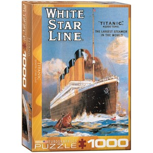 Eurographics (6000-1333) - "Titanic" - 1000 Teile Puzzle