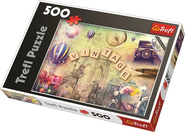 Trefl (372406) - "Alte Erinnerungen" - 500 Teile Puzzle