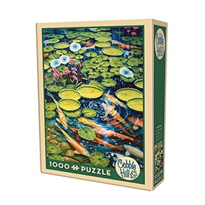 Cobble Hill (51782) - "Koi-Karpfen im Teich" - 1000 Teile Puzzle