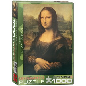 Eurographics (6000-1203) - Leonardo Da Vinci: "Mona Lisa" - 1000 Teile Puzzle